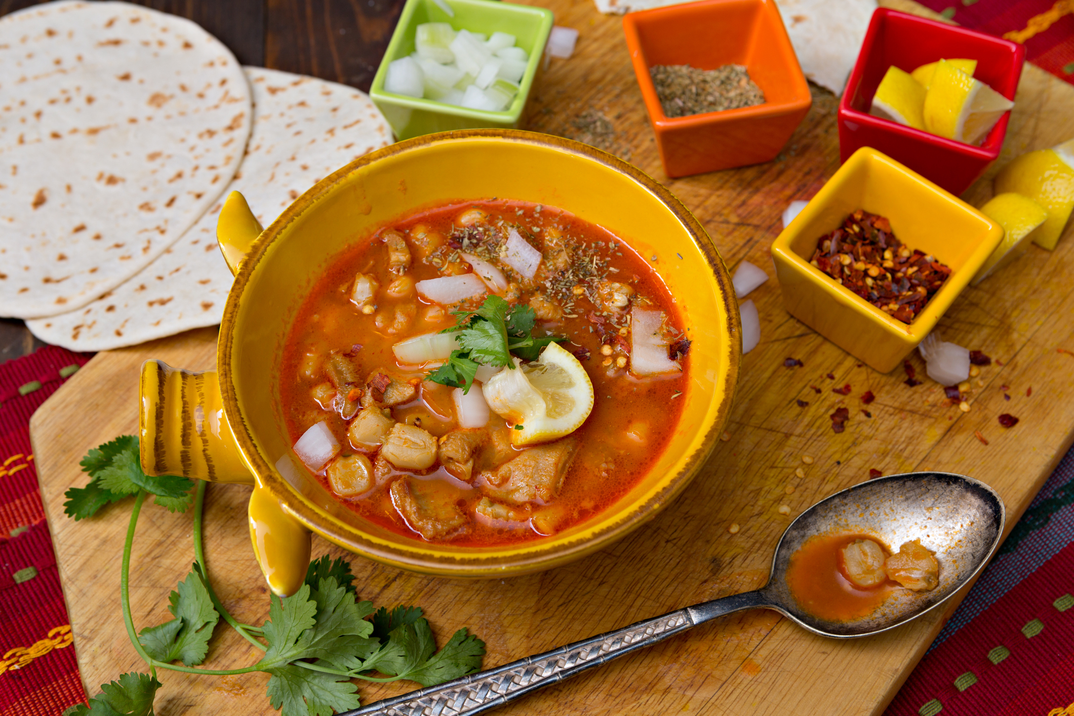 Bowl Of Mexican Menudo