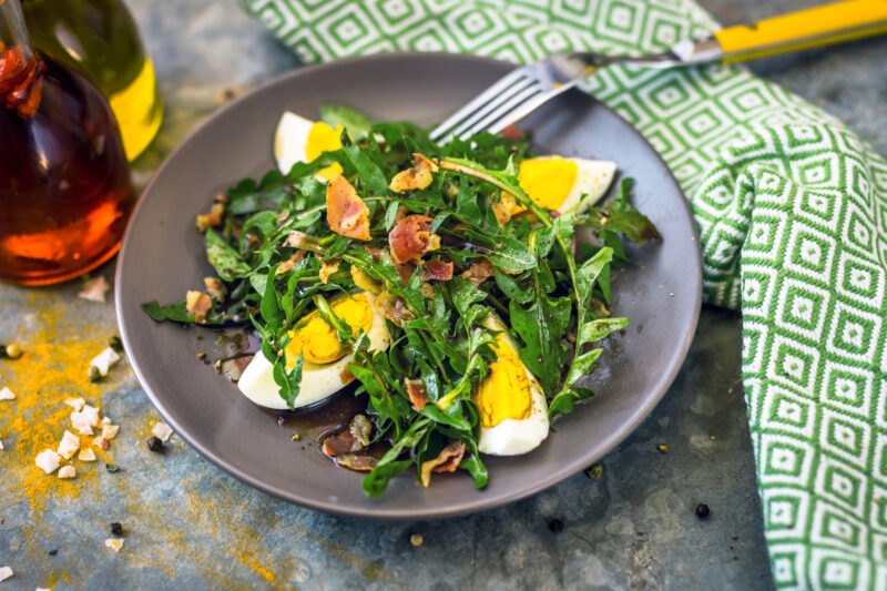 Salade de pissenlits