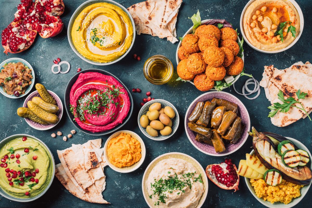 Traditional Arabic dishes