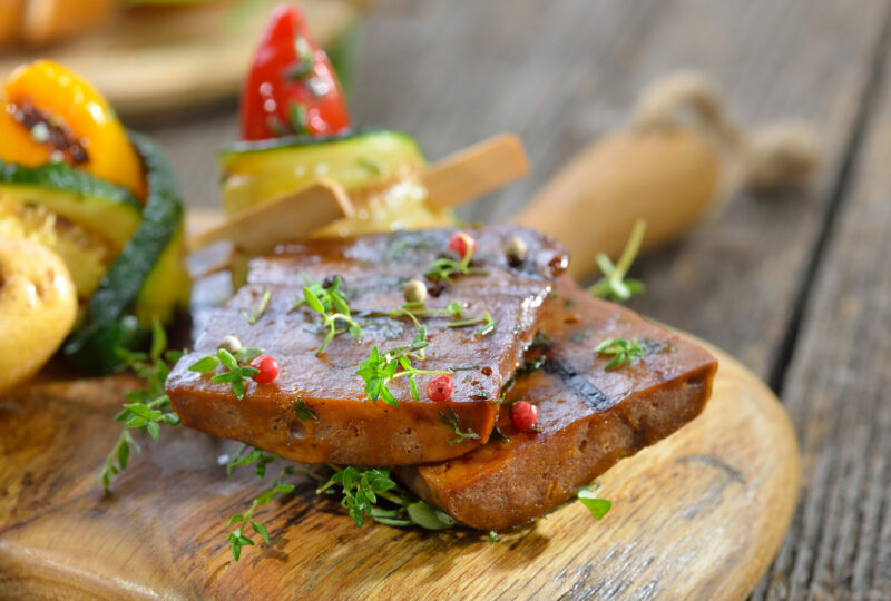 grilled seitan steaks