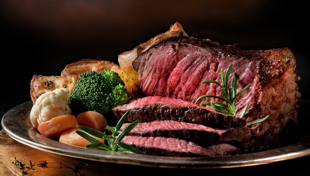 Sunday roast beef