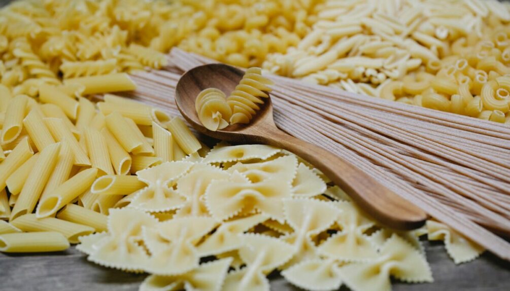 types of different pasta shapes