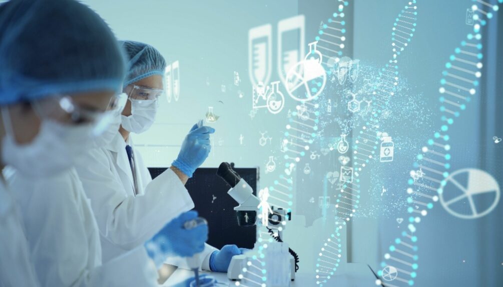 scientists in a laboratory