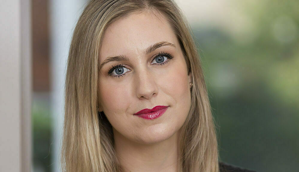 woman with blonde hair