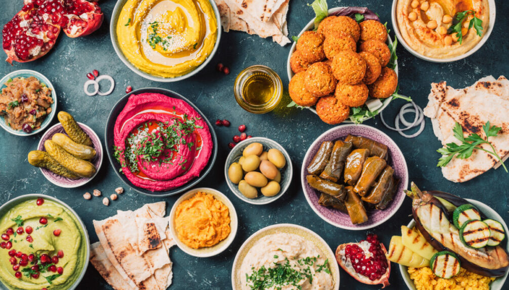 Traditional Arabic dishes