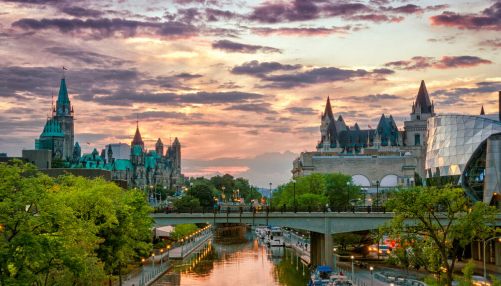 Rideau Canal in Ottawa