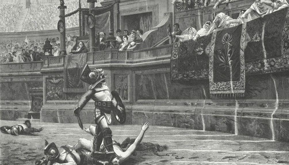 Ancient Roman gladiator