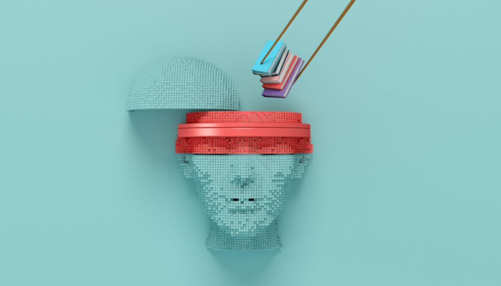 Artificial Intelligence digital concept illustrate of modern internet technology