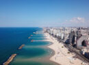 Tel Aviv coastline and skyline