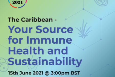 The Caribbean – Your Source for Immune Health and Sustainability webinar graphic