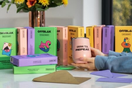 Range of OFFBLAK teas