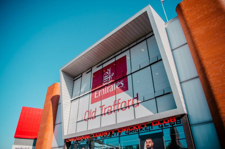 Manchester Old Trafford Cricket Ground External pavilion
